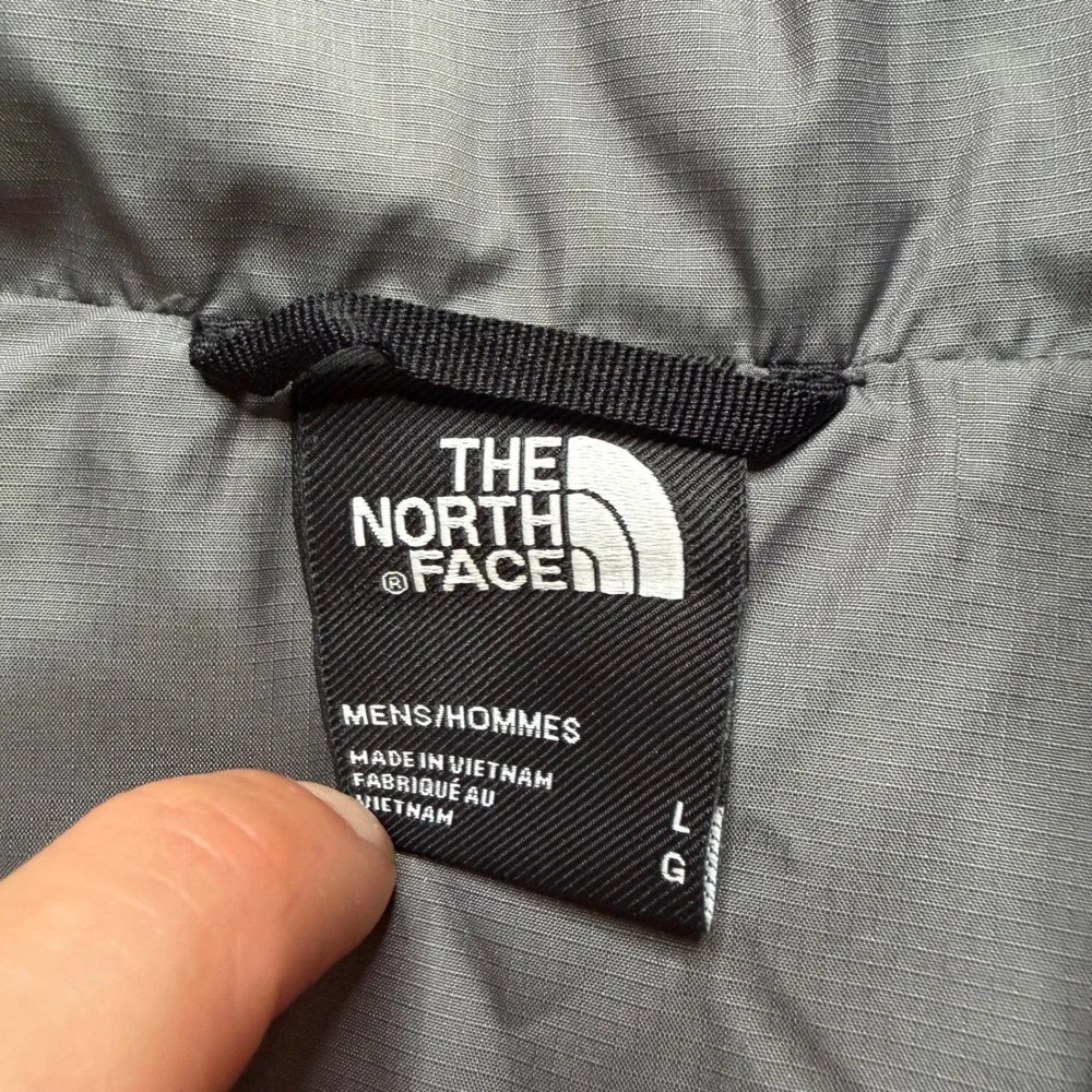 THE NORTH FACE Minoqua Down Jacket Digital Steel Blue Men's Large NEW